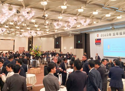 懇親会の様子